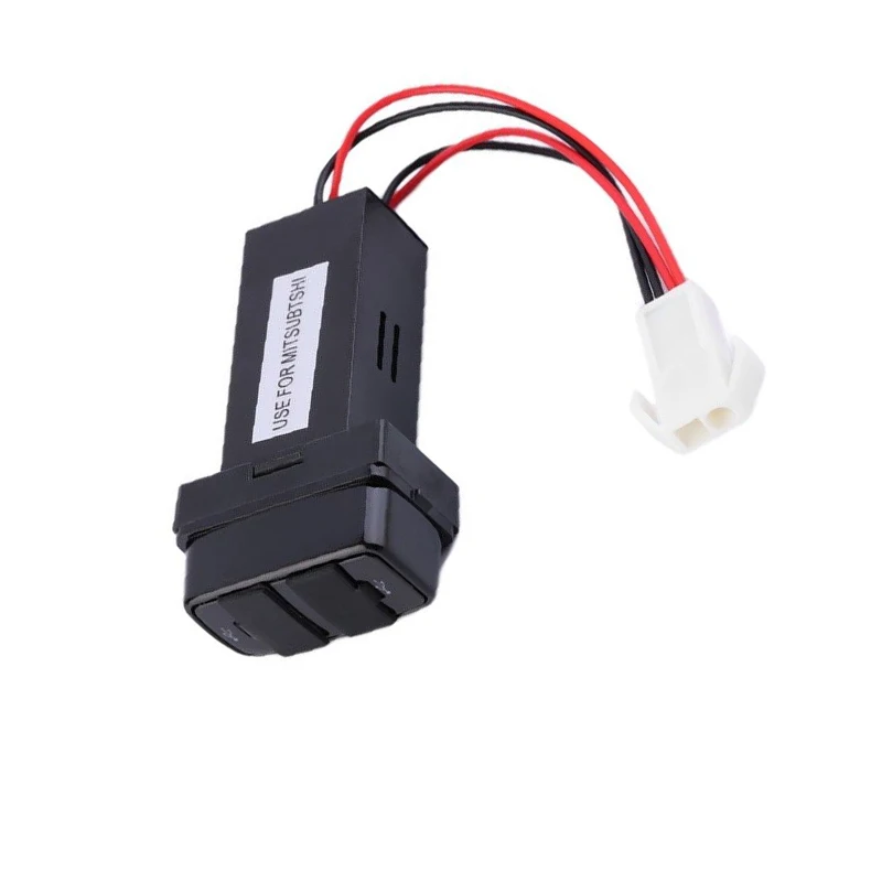 Автомобильное зарядное устройство с двумя USB портами 5 В 2 1 А|Кабели адаптеры и