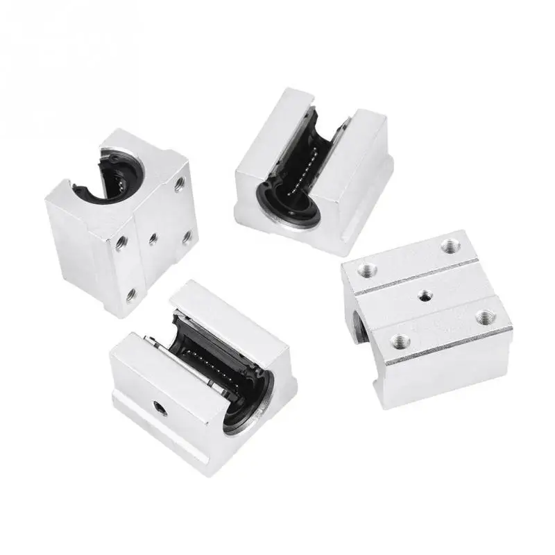 Wholesale 2 Set/Lot SBR12-700mm Linear Bearing Rail Sliding Guides Shaft + 4Pcs SBR12UU Blocks linear bearing slide | Обустройство