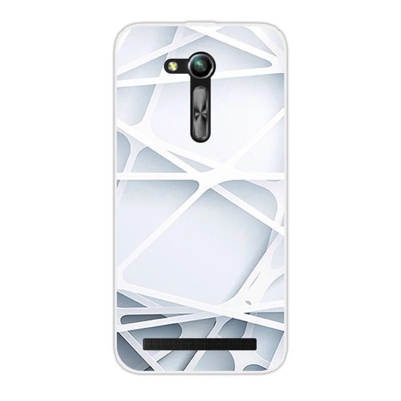Для Asus Zenfone GO ZB452KG задняя крышка 4 5 дюйма Прозрачный Мягкий ТПУ причудливый чехол