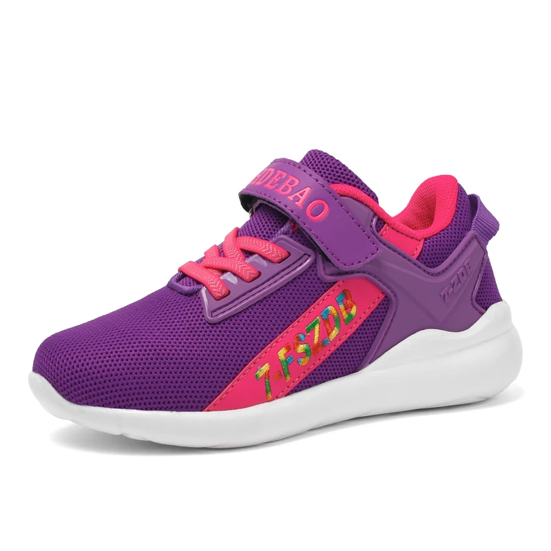 2018 New Embroidery Style Kids Sneakers Mesh Breathable Boys Running Shoes Girls Trainers Children's Sport Lightweight | Спорт и