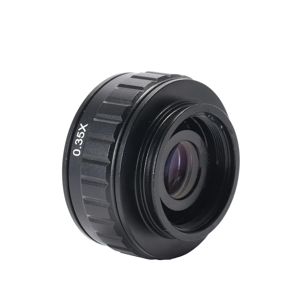 1X 0.35X 0.5X C-mount адаптер объектива фокусировка Регулируемая Установка камеры Крепление Адаптер для нового типа Тринокулярный Стерео микроскоп