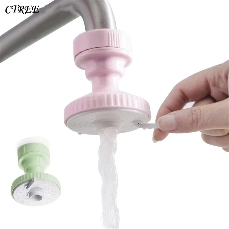 

CTREE Kitchen Rotating Extender Water Tap Faucet Extender Bath Water Saving Children Kid Hand Wash Crane Faucet Extenders C443