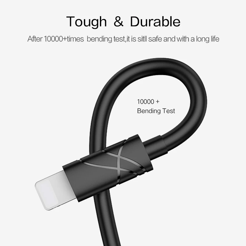 USAMS USB кабель для iPhone type C Usb зарядное устройство зарядная Зарядка Micro Android кабели