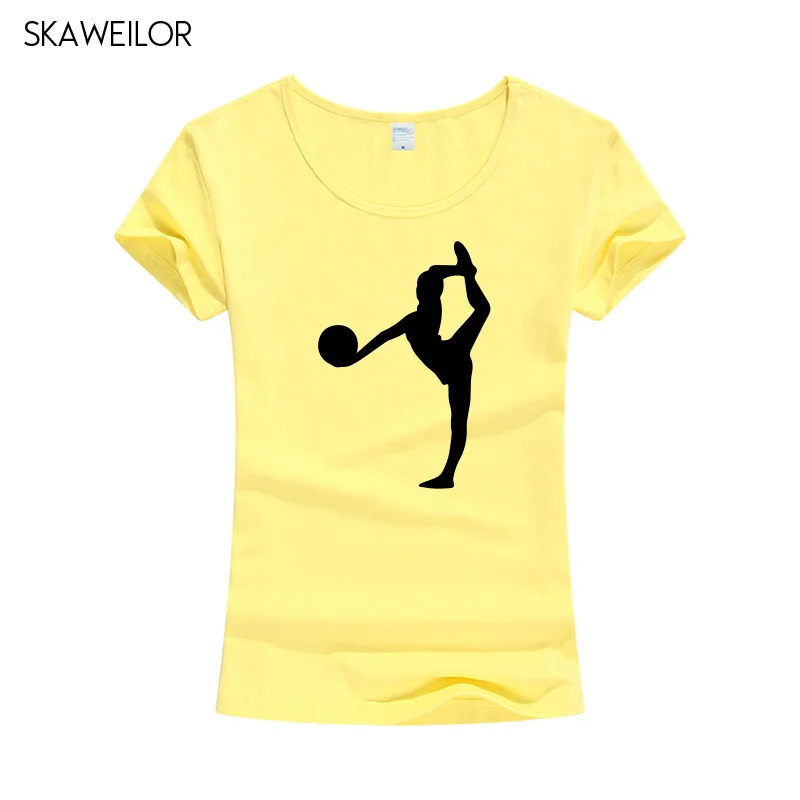 2018 Женская модная футболка с короткими рукавами для девочек принтом в виде