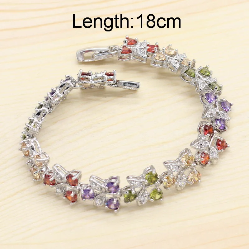 Женский ювелирный комплект из колье серёг и браслета | Украшения аксессуары