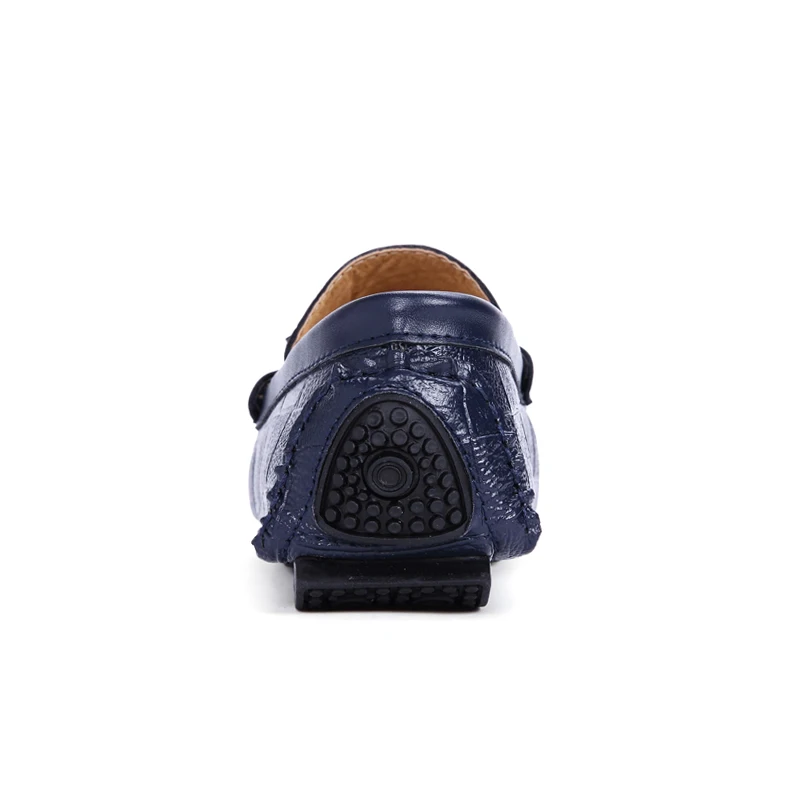 

Chaussures homme cuir Men Soft Leather Loafers 2018 Spring Summer Casual Shoes Man Moccasin Flat Breathable Driving Shoes Black