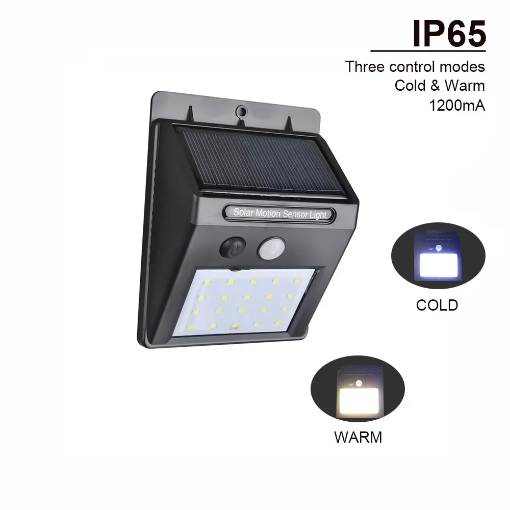 

Waterproof 35 LED Solar Light 2835 SMD White Solar Power Outdoor Garden Light PIR Motion Sensor Pathway Wall Lamp 3.7V 30leds