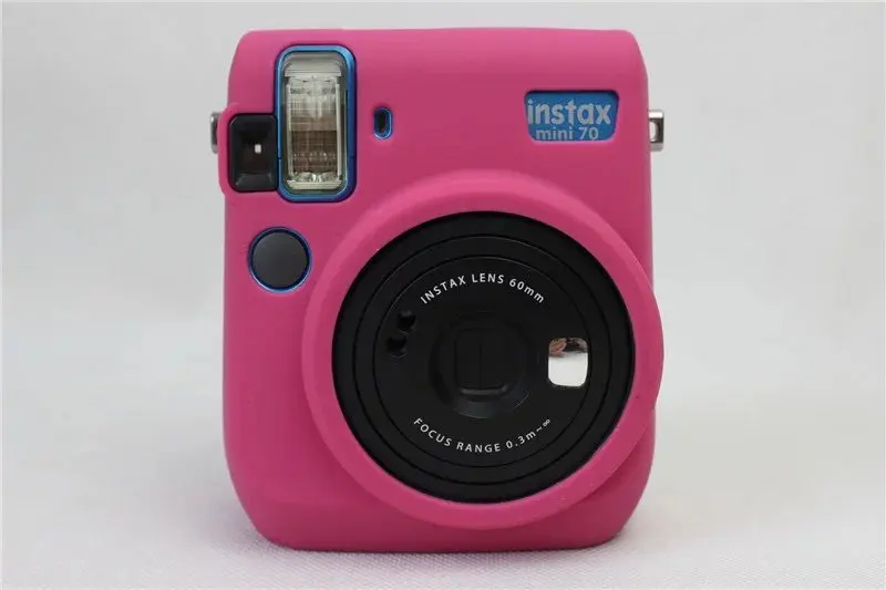 Новый мягкий силиконовый резиновый защитный корпус для камеры чехол Fujifilm Instax Mini