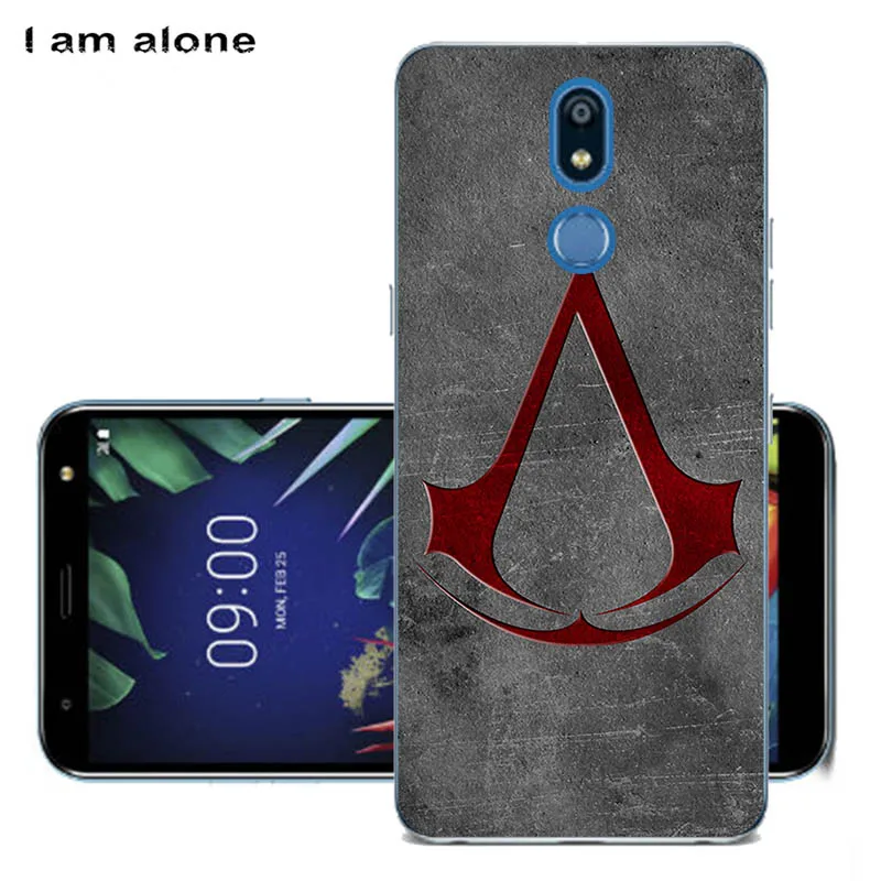 Чехлы для телефонов I am alone для LG K40 5,7 дюйма, термополиуретановые чехлы с милым рисунком, модные чехлы для LG K40 - Цвет: Solf TPU W49