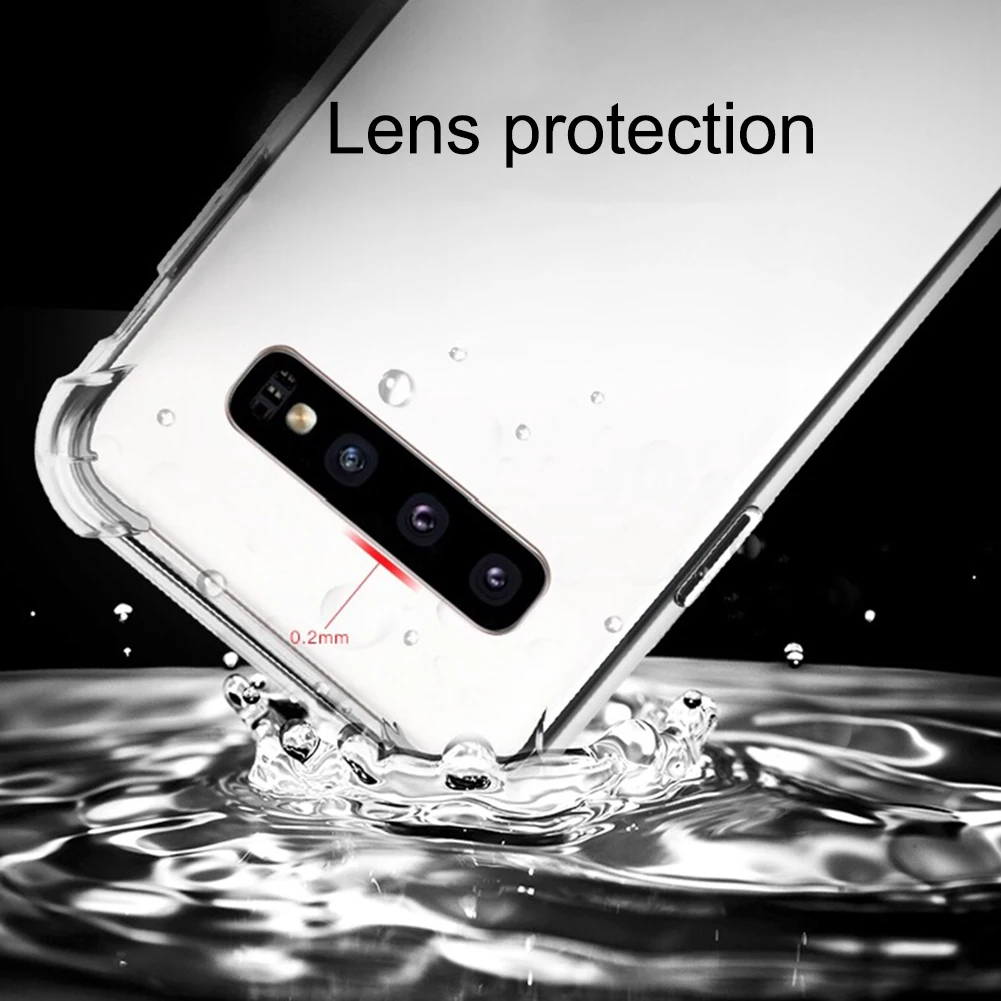 Мягкий противоударный силиконовый защитный чехол для телефона Samsung Note 9 S9/S9