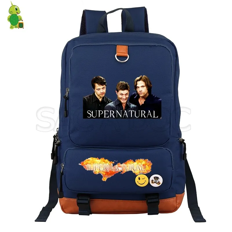 16 Mochila рюкзак Supernatural для женщин и мужчин рюкзак USB зарядка Рюкзак многофункциональные школьные сумки для подростков дорожная сумка - Цвет: 16