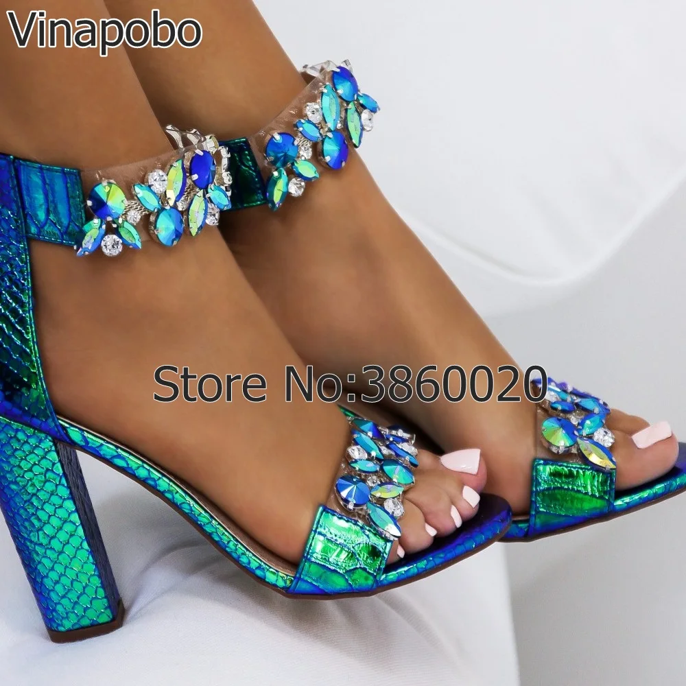 Женские босоножки на высоком каблуке с открытым носком|Боссоножки и сандалии| |