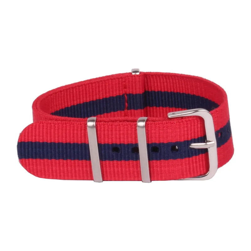 Оптовая продажа 22 мм многоцветный красный темно синий армейский спортивный