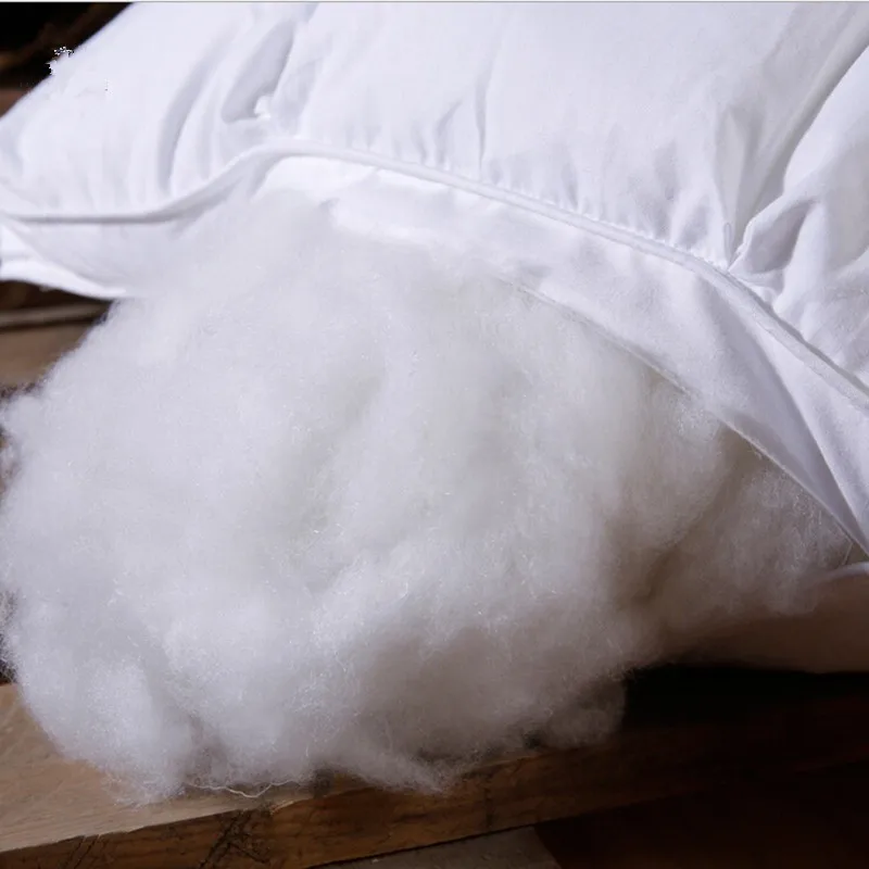 1 шт. Белая Подушка для хлеба дома отеля 48*74 см хлопковая ткань лица полиэстер