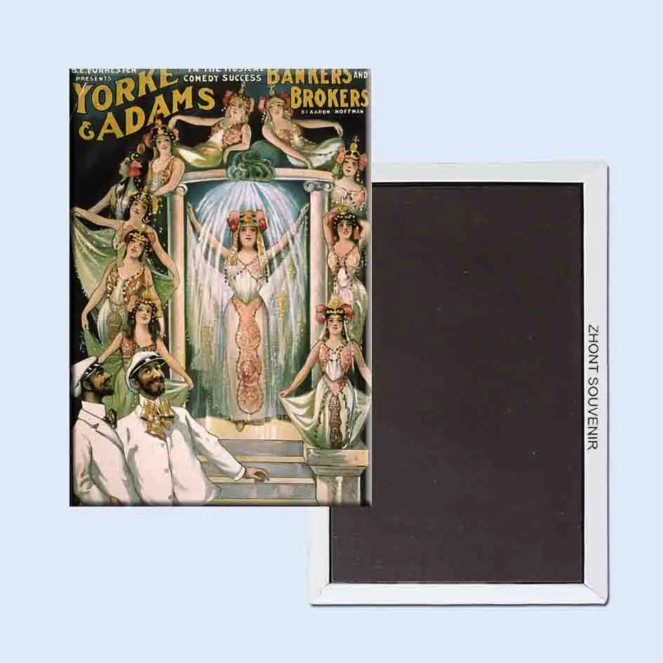 Банкиры и брокеры точка ватер Oomph Аарон Хоффман 24056 ретро ностальгия магниты на