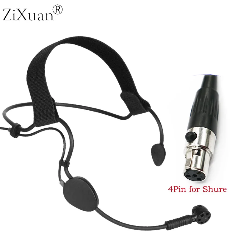 Профессиональная гарнитура ME4 микрофон Samson Micro для Sennheiser G1 G2 G3, AKG, Shure, Audio-Technica, 3,5 мм Внешний замок