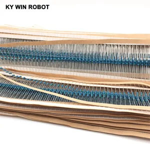 Бесплатная доставка 1000 шт. 1k Ом 14 Вт 1k металлический пленочный резистор 1 кОм 0,25 Вт 1% ROHS