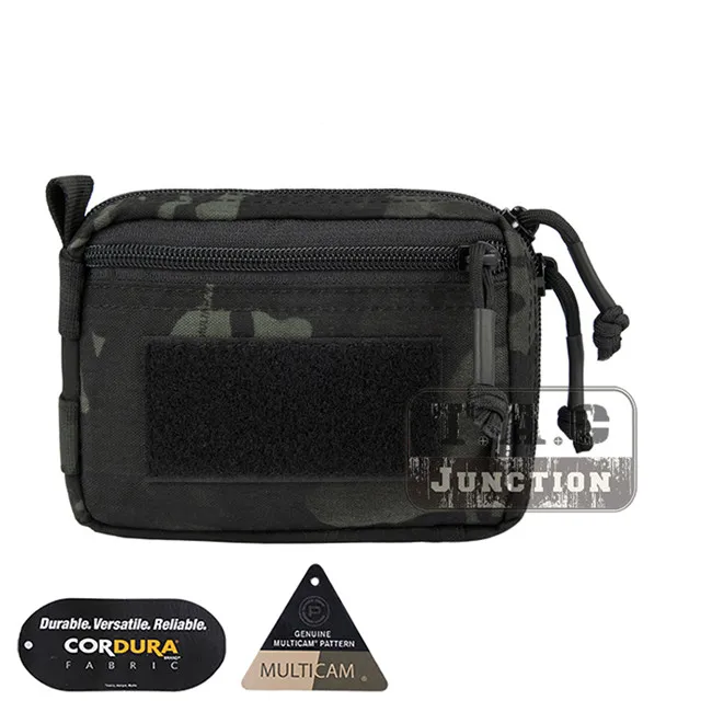 Emerson Tactical MOLLE Подключаемая поясная сумка Emerson gear Utility Pouch EDC сумка Боевая Военная техника Упаковка для снаряжения аксессуар - Цвет: MCBK