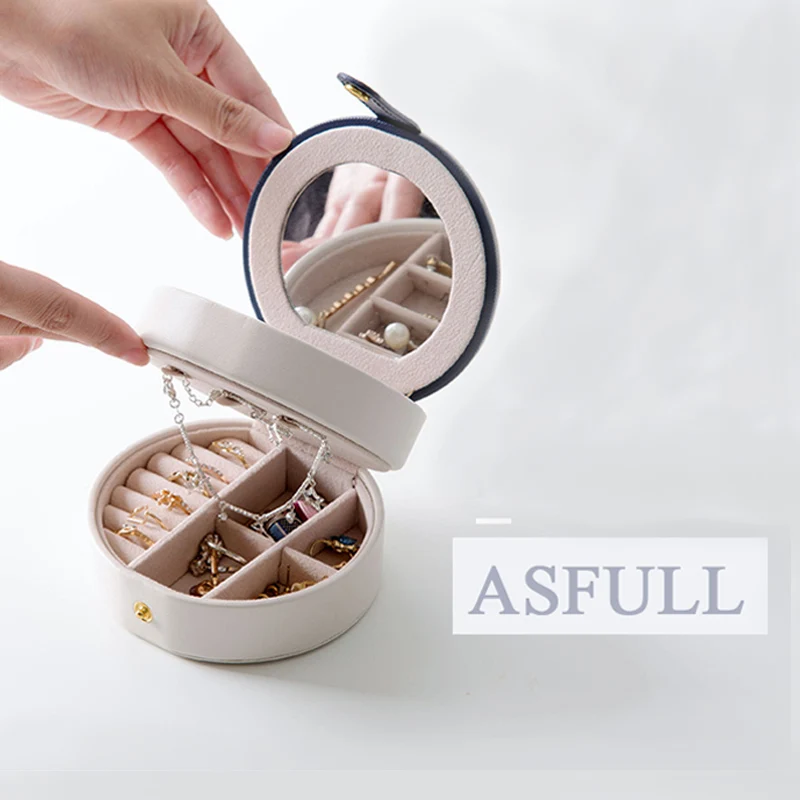 ASFULL Europe Jewelry box jewelry exquisite for case makeup Organizer storage container graduation anniversary gift | Дом и сад