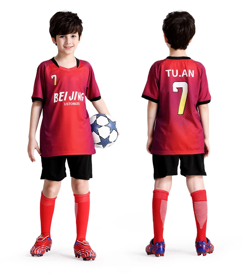 Детская футболка для футбола на заказ,, Camisetas De Futbol, Футбольная форма, детская спортивная одежда из полиэстера с длинными рукавами