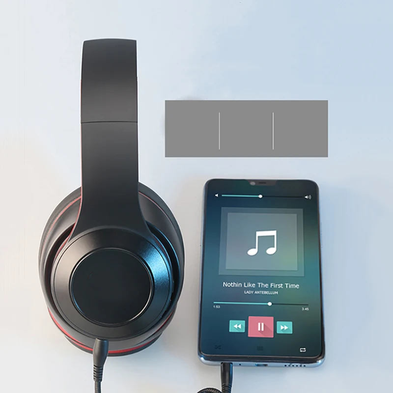 Bluetooth Наушники Накладные наушники проводные беспроводные наушники складные Bluetooth 4,2 стерео гарнитура с микрофоном Поддержка TF карты