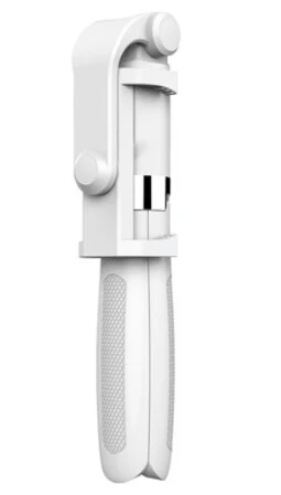 Белый Лидер продаж, раздвижная селфи-палка, Ручной штатив, Bluetooth, пульт дистанционного управления затвором - Цвет: Белый