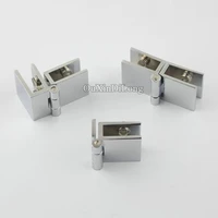high quality 4pcs brass hinges winebar glass doorcabinetsshowcase hingessuitable for glass thickness 5 8mm 901800 degree