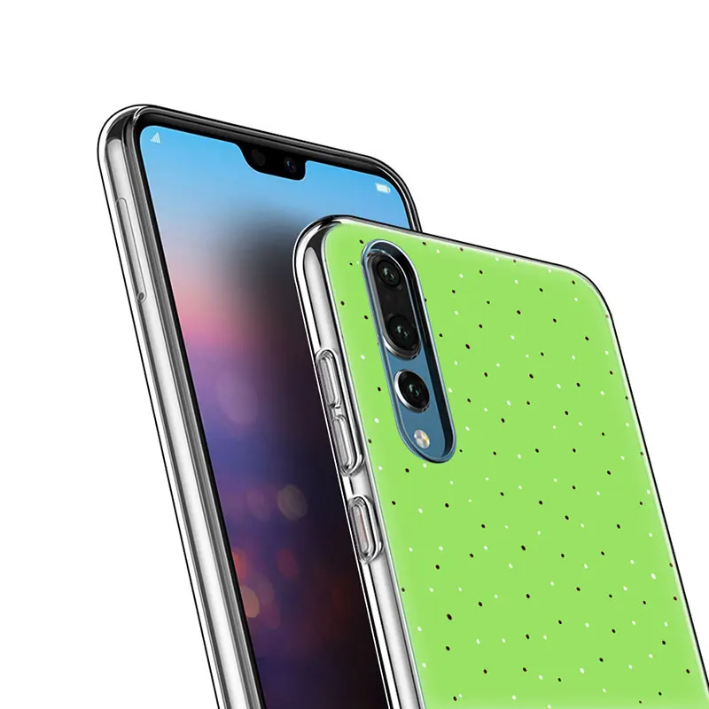 Мягкий силиконовый чехол в горошек для Huawei P30 P20 Pro P10 P9 P8 Lite 2017 P Smart Z Plus 2019 NOVA 3 3i