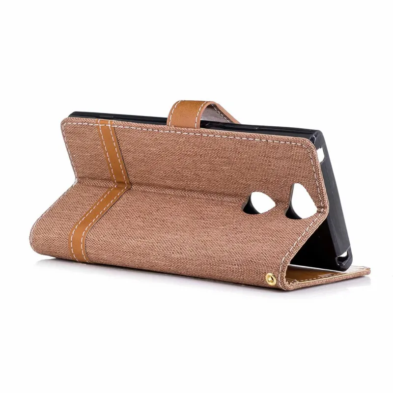 Для sony Xperia 10 XA2 Ультра чехол из джинсовой ткани Coque Etui чехол для sony Xperia XA1 Plus XZ1 Compact XZ Премиум ТПУ чехол