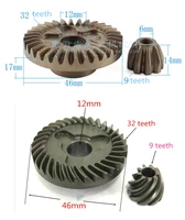 crown spiral bevel gear metal gear replace for bosch 2609110150 gws6 100 gws6 115 gws6 125 gws6 100e tws6000 gws8 125c gws8 125