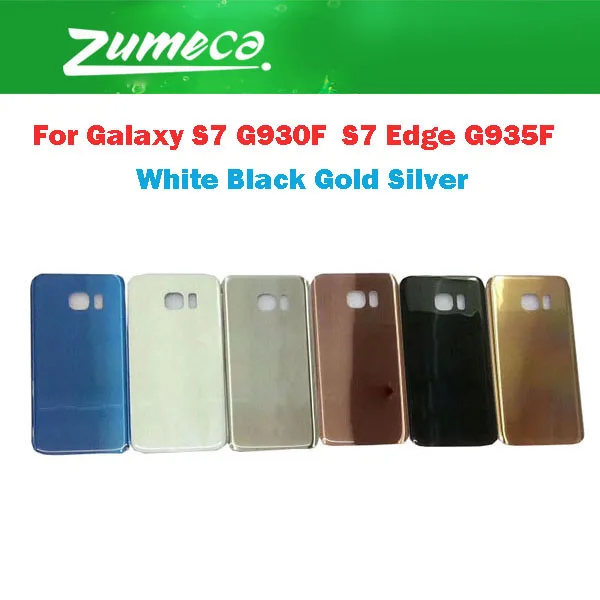 Чехол для Samsung Galaxy S7 Edge G930F G935 G935F корпус задняя крышка черный белый золотой