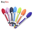 1 шт., силиконовая ручка для барбекю, из нержавеющей стали