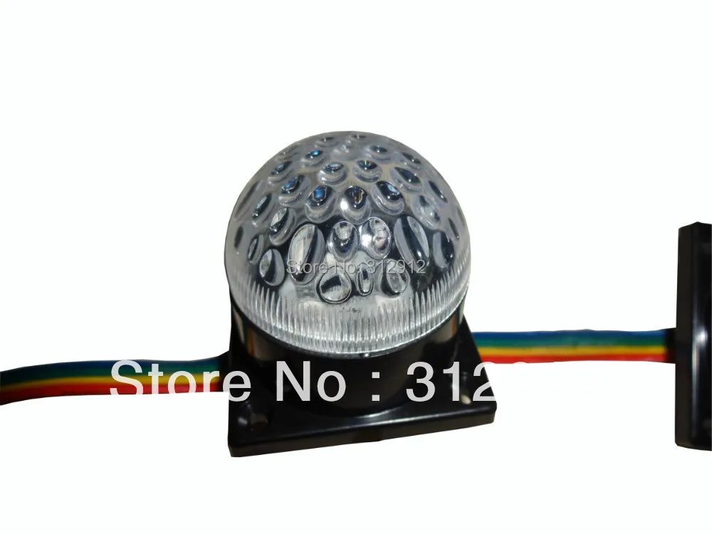 20 шт. DC12 WS2801 пиксельный модуль с прозрачной крышкой 3 5050 светодиод внутри 0 72 Вт