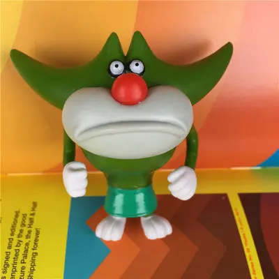f Фигурка Oggy и тараканы, игрушка, куклы oggy olivia joey, коллекция, фигурка, модель игрушки - Цвет: f