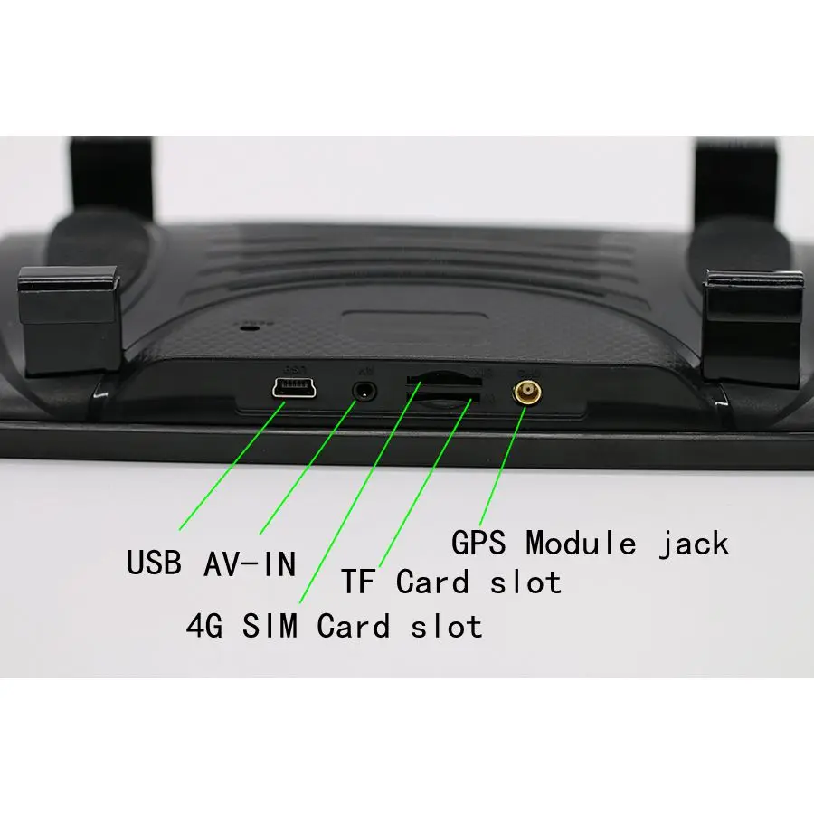 Камера заднего вида Udricare 7 дюймов 4G Android GPS Wi Fi Bluetooth 1 ГБ ОЗУ 16 Гб|dual camera|mirror gpsvideo recoder