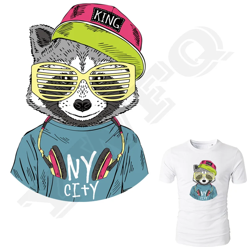 Футболка для мальчиков с мехом енота моющаяся футболка A Level Ropa Diy Decoration новинка