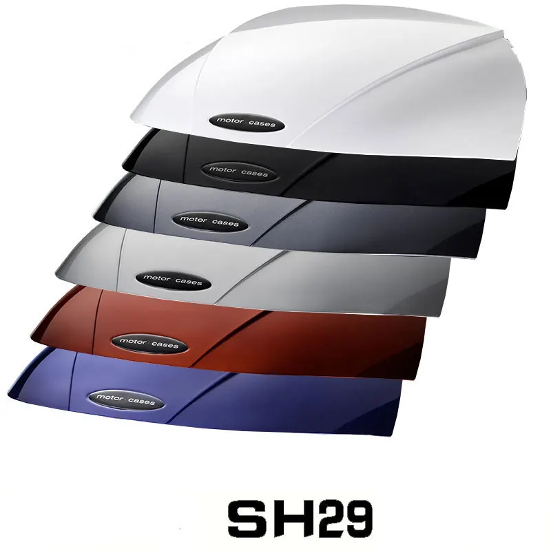 Top Case Color DIY Plate Cover for Shad SH29 White Red Blue Raw Accessories