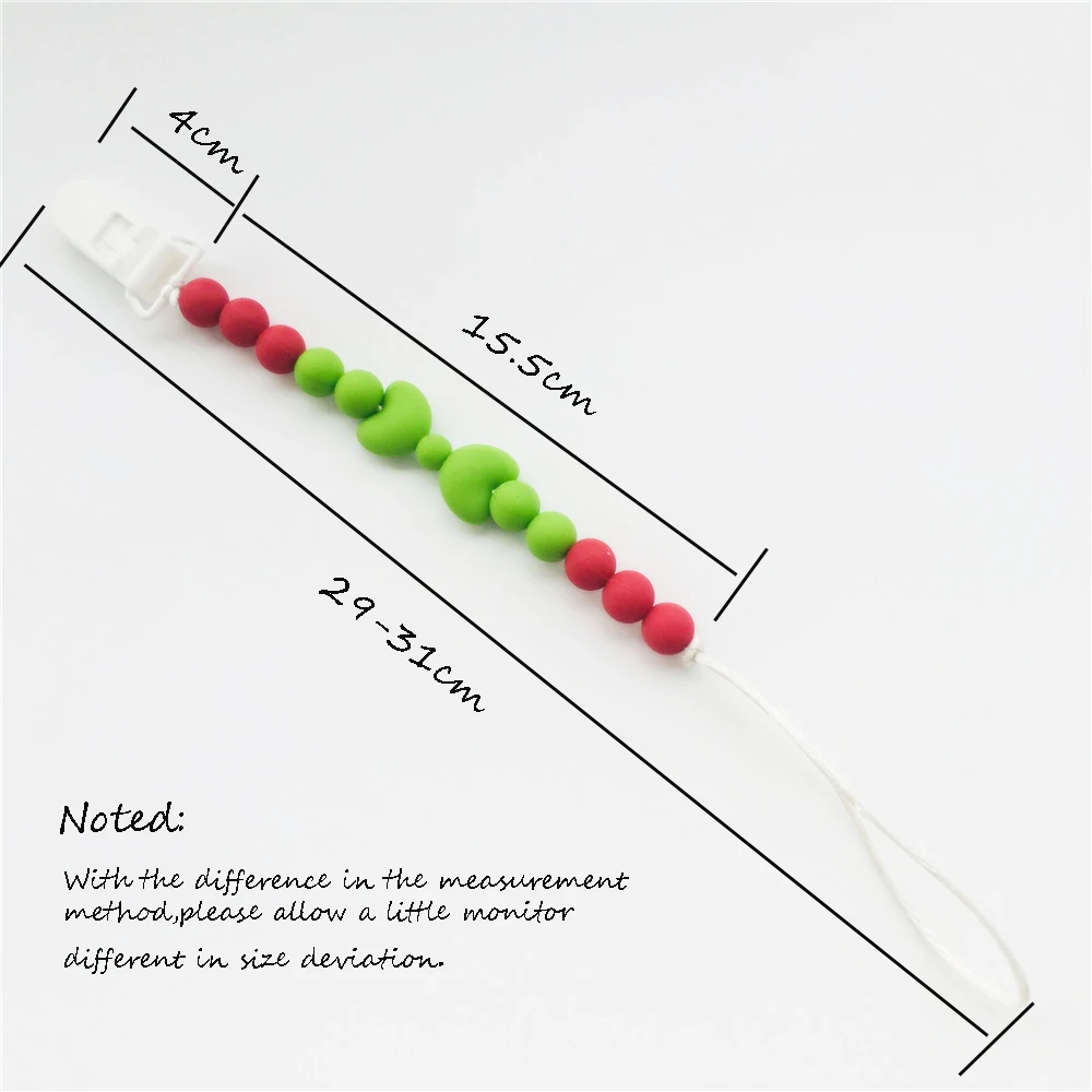 Детская Соска-пустышка с зажимами силиконовая соска на цепочке пластиковая