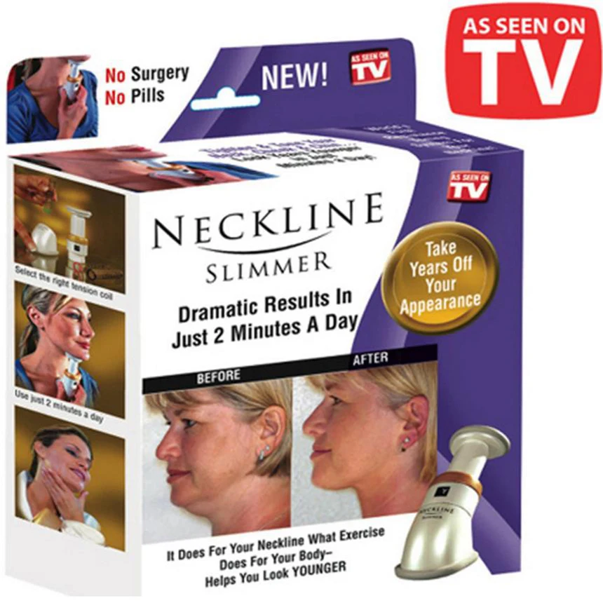 Массажер для похудения шеи и тренажер уменьшения двойной тонкости кожи массажер