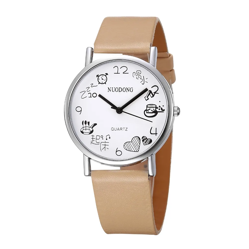 Женские кварцевые часы женские винтажные Geneva 2017 с полосками зебры модные 100