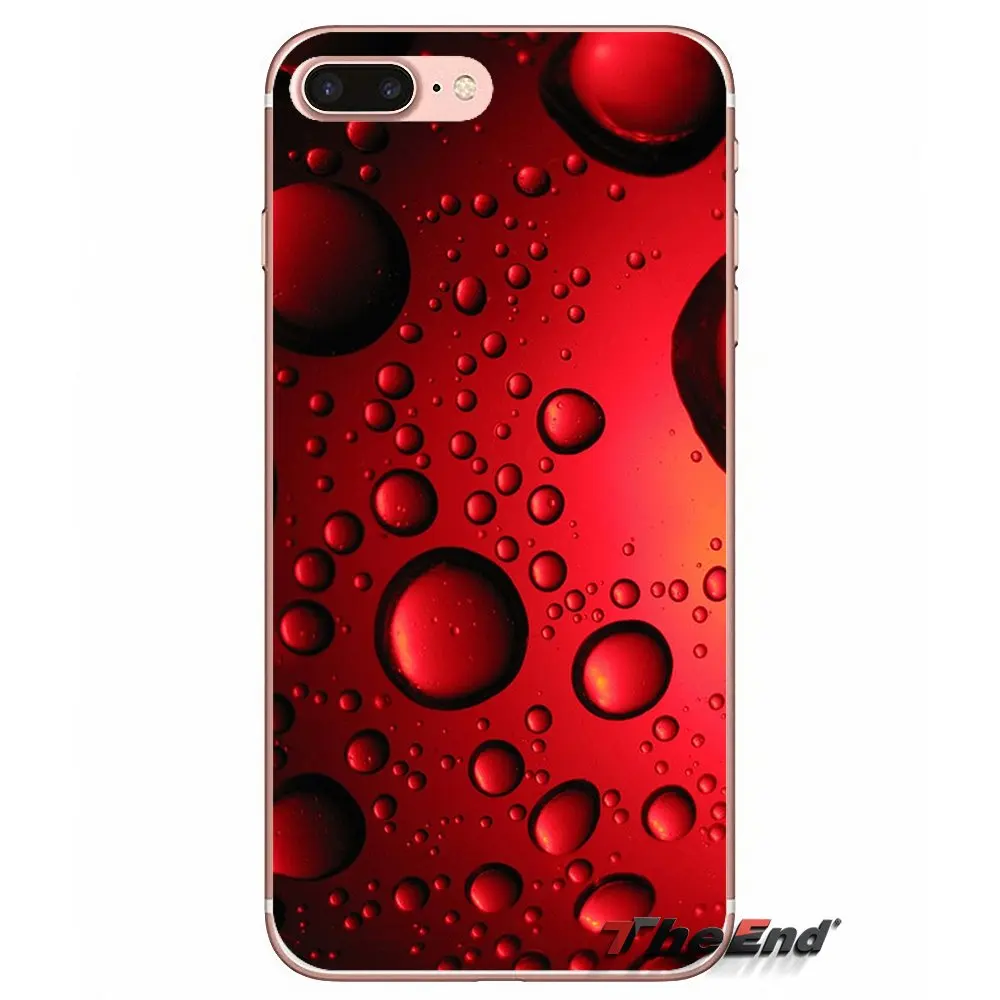 Для htc U11 один M7 M8 A9 M9 M10 E9 Desire 630 530 626 628 816 820 Motorola G G2 G3 ТПУ прозрачный чехол красный