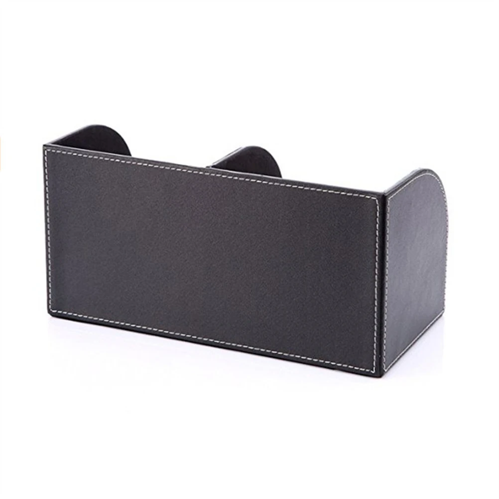 Multi-Функция стол канцелярские организатор кожаная ручка держатель подставка