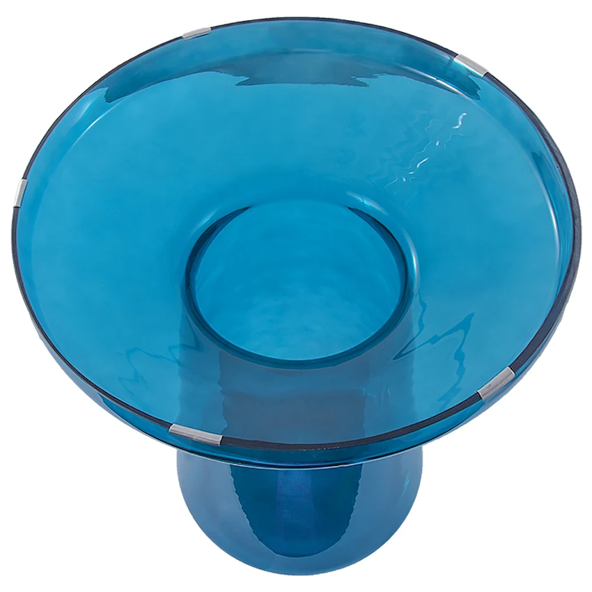 Круглый Чайный журнальный столик в скандинавском стиле металлическая верхняя