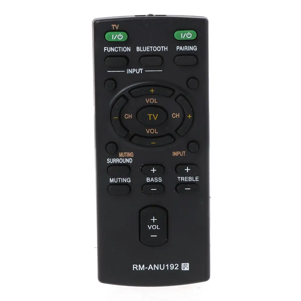 RM ANU192 для Sony Smart LCD LED TV HT CT60BT SA CT60 звуковая панель телевизионный пульт управления