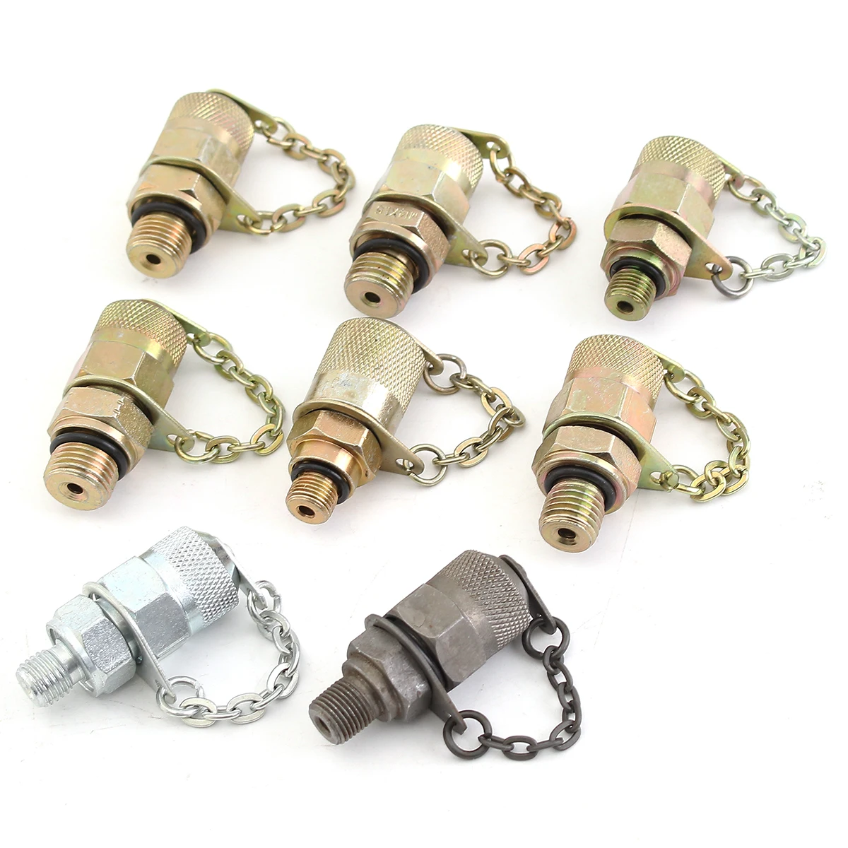 Kit de prueba de man&oacute;metro hidr&aacute;ulico para excavadora, probador hidr&aacute;ulico, acoplamiento de prueba-3