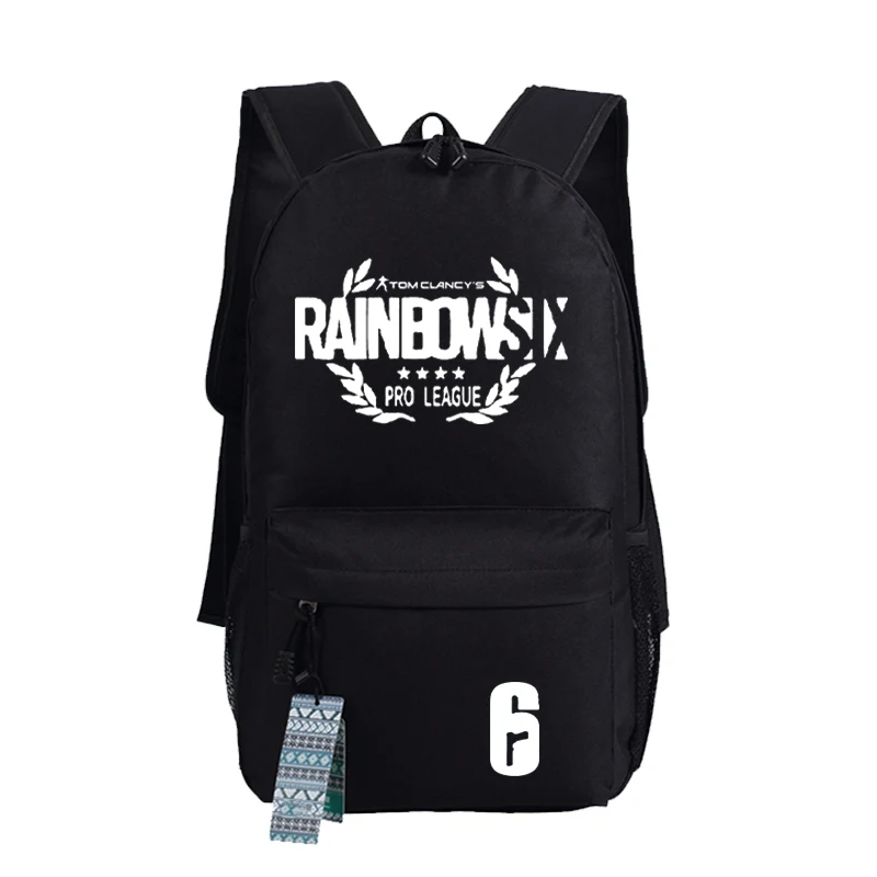 Игровой рюкзак Tom Clancy's Rainbow Six Siege, мужской военный рюкзак, унисекс, школьные сумки для студентов, брезентовый Рюкзак для ноутбука, рюкзак для путешествий