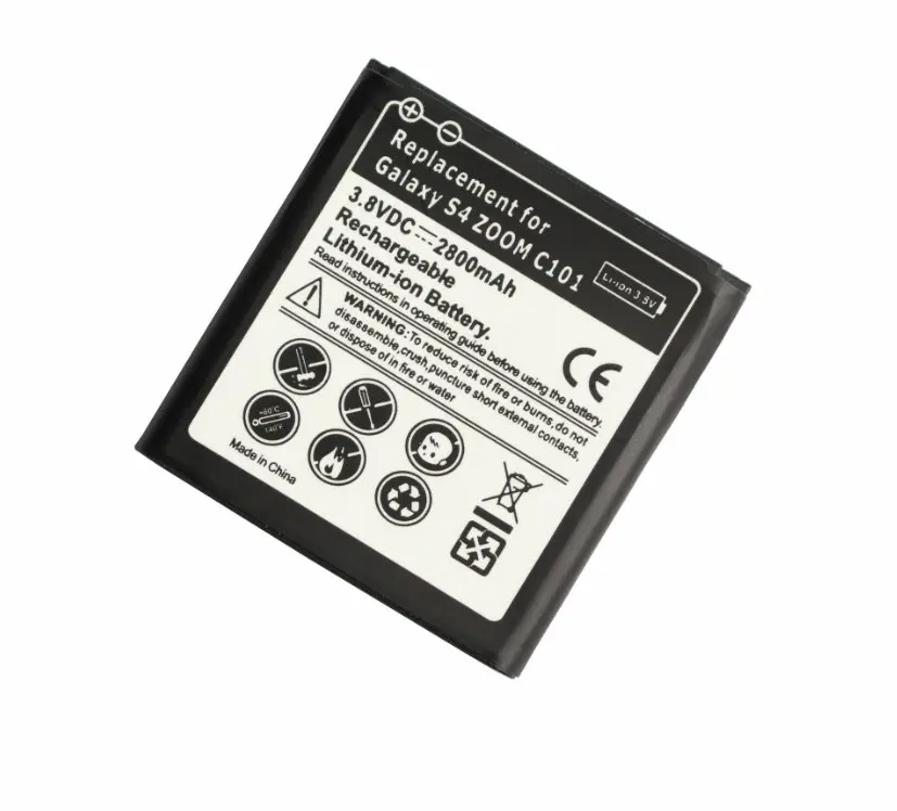 Ciszean 3x2800 мАч B740AC/K/E/U сменный аккумулятор + зарядное устройство для Samsung Galaxy S4 Zoom C101