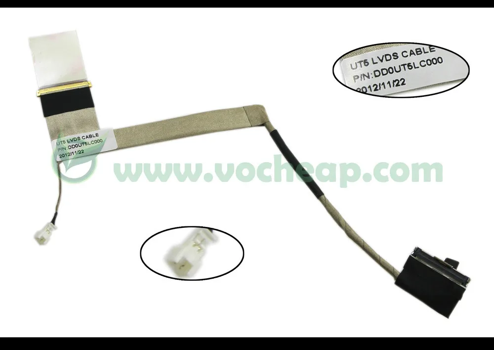 Новый и оригинальный ЖК кабель для HP Pavilion ЖКД Series DD0UT5LC000|cable for|cable originalcable lcd |