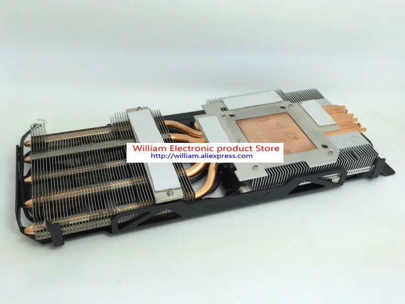 Видеокарта вентилятор охлаждения для Gigabyte GTX770 4 Гб GV-N770OC-4GB 6 тепловая трубка медное основание