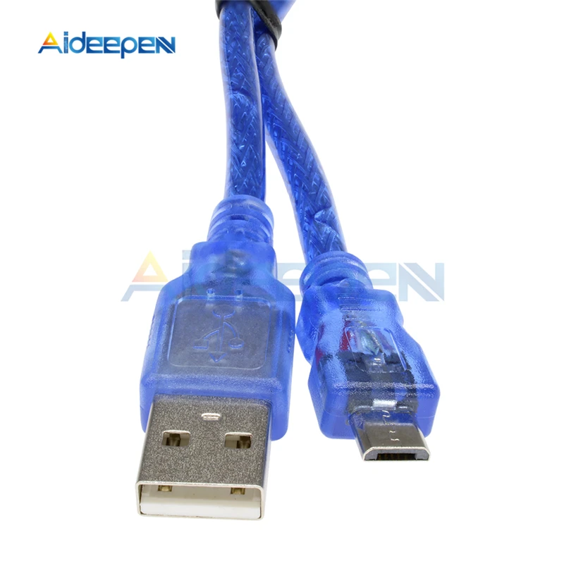 Micro USB Mini 2 0 штекер A к Micro/Mini B5 штырьковый кабель 30 см высокоскоростной шнур для